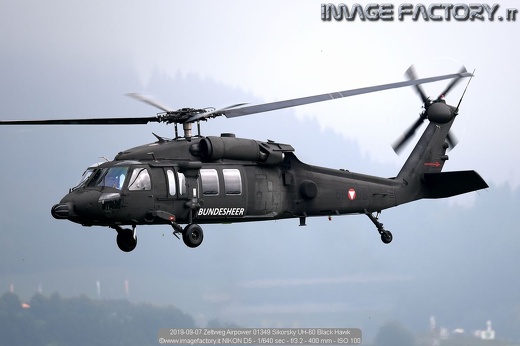 2019-09-07 Zeltweg Airpower 01349 Sikorsky UH-60 Black Hawk
